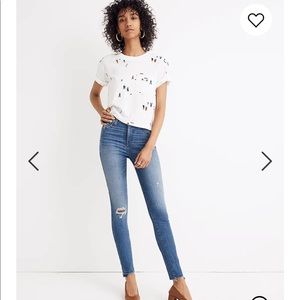 Madewell 10’ high rise skinny